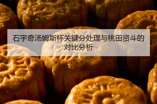 石宇奇汤姆斯杯关键分处理与桃田贤斗的对比分析